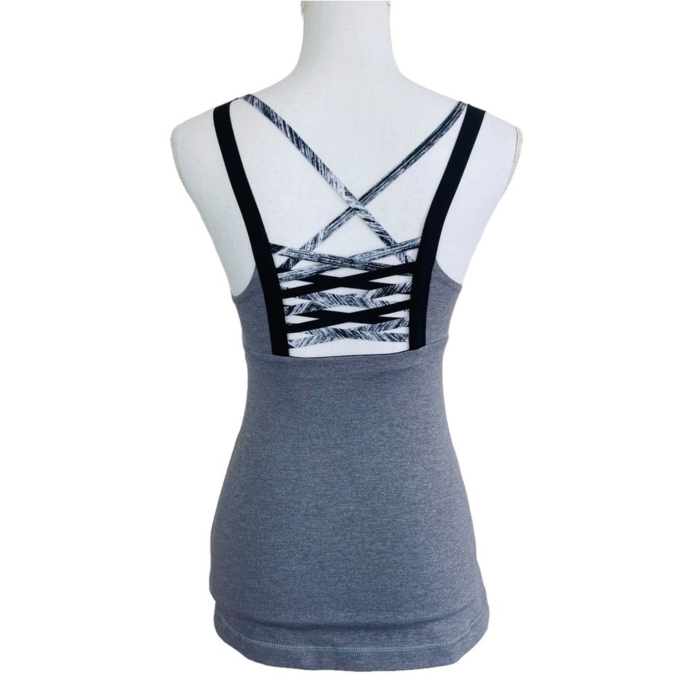 Lululemon Hot To Street Tank Top Heathered Slate / Slate Size 4 - Picture 13 of 16